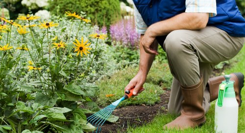 Stylish Downham garden redesign with hard landscaping